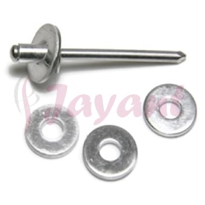 Rivet Backup Washers - Blind Pop Rivet Aluminium Stainless Zinc Plated